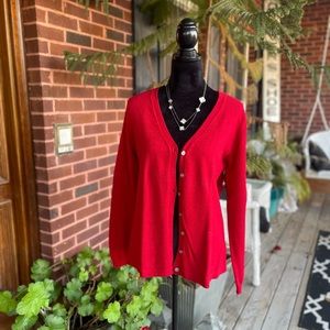 NY&CO Red large Cardigan